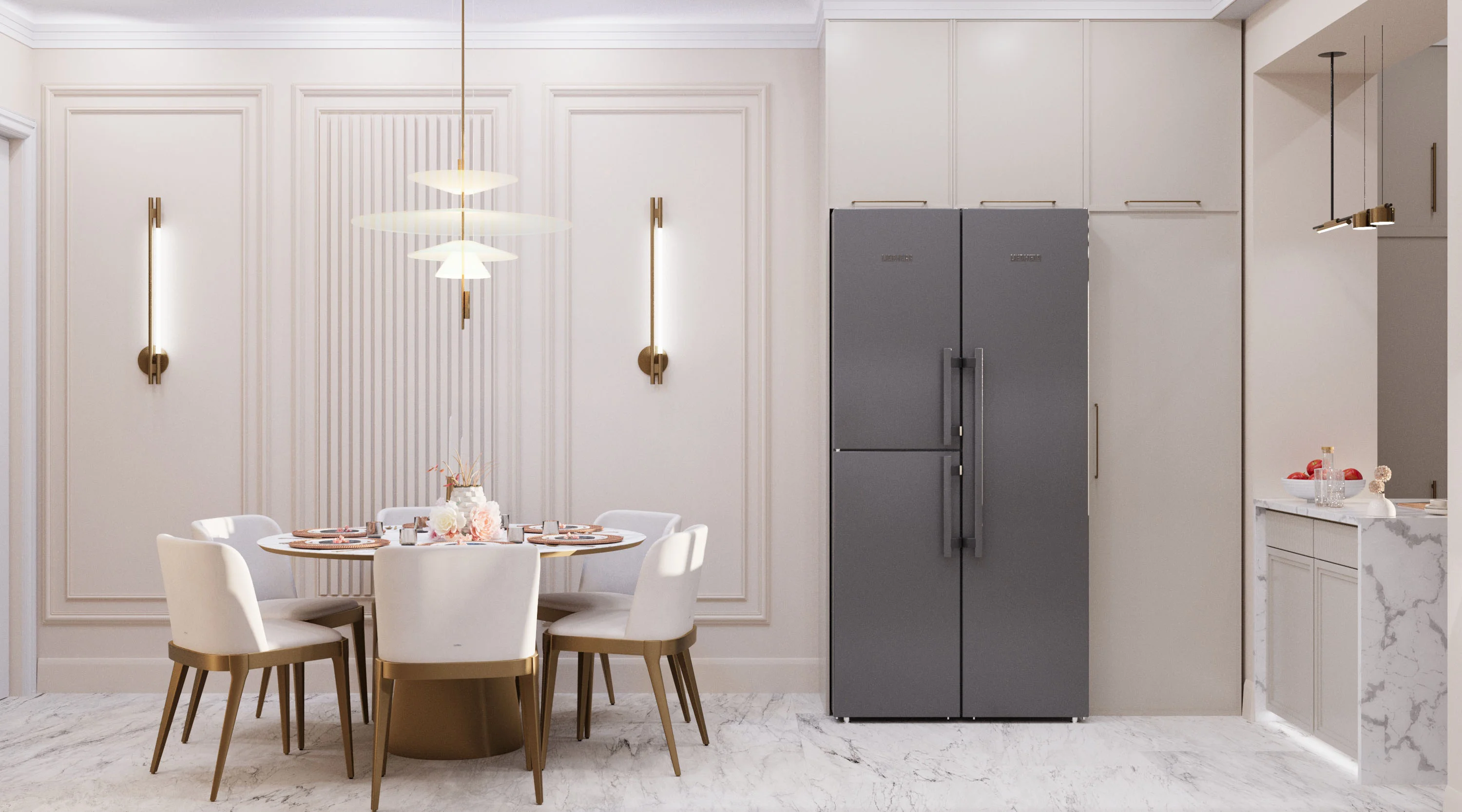 Квартира на Театральной 103 - кухня 3